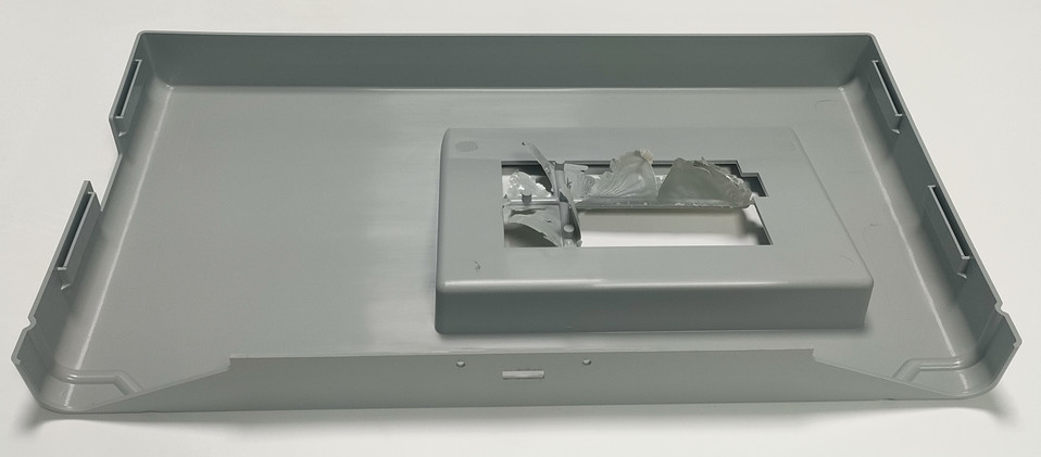 OEM 빠른 프로토타입 플라스틱 케이스 주입 폼 ABS 재료 STEP 페인팅 표면