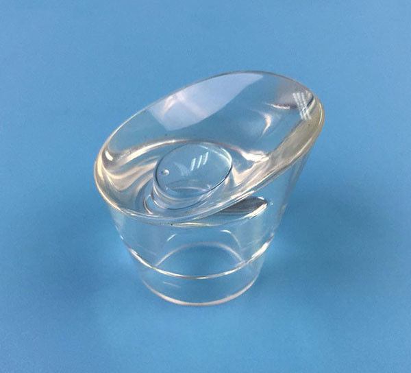 다수인 것 - 공동 곰팡이에 의한 투명한 아크릴 플라스틱 포도주병 커버